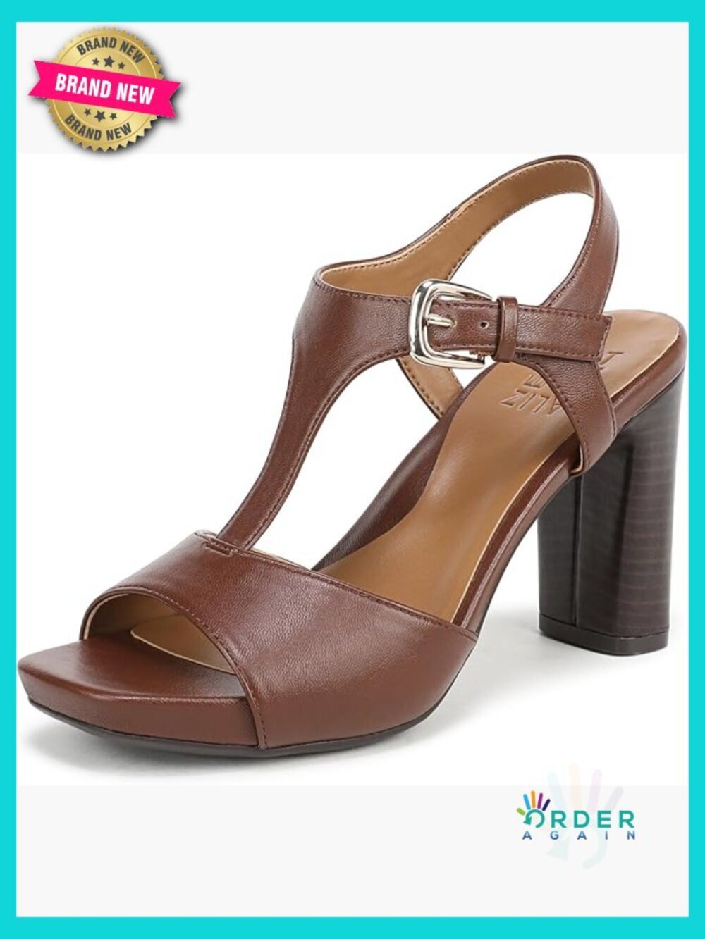 T-Strap Block Heel Sandals Open Toe Adjustable Ankle Strap Platform Dressy